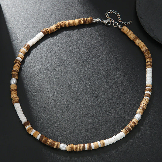 Bohemian Pearl Necklace