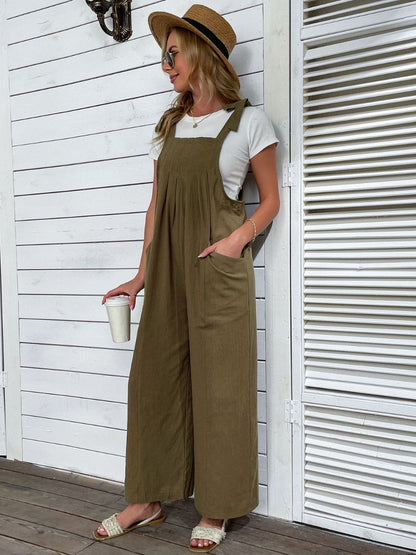 Acacia Overalls - Olive
