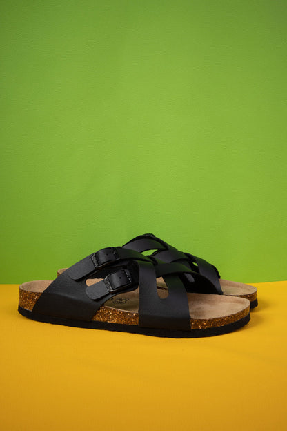 Maibulun | Layana Double Criss Cross Footbed Sandal
