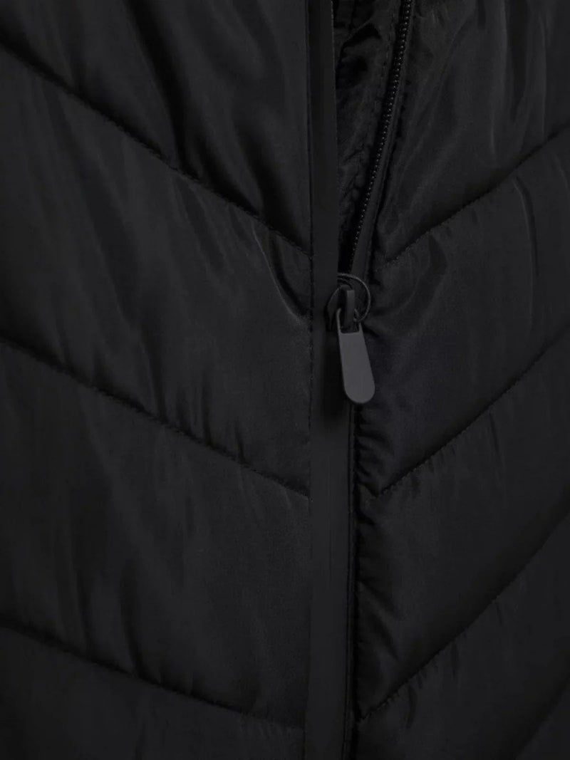 Cotton Padded Coat With Stand Up Collar for Wear