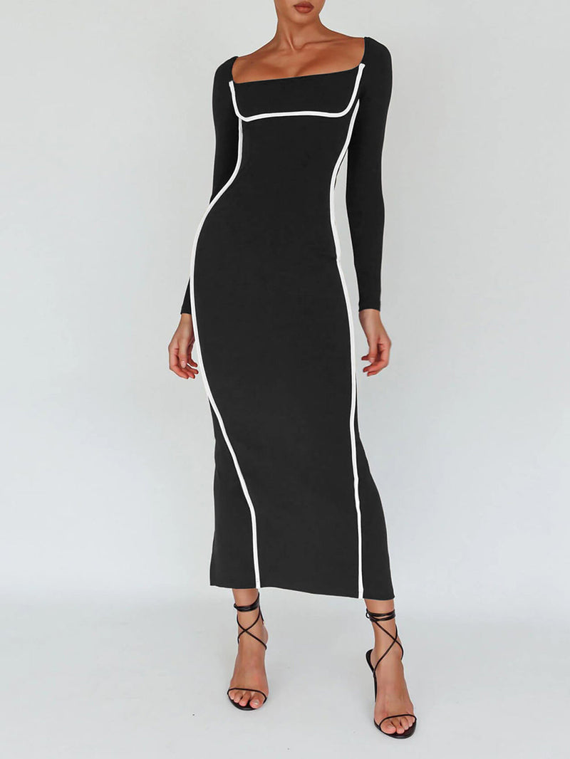 A-list Glam Maxi Dress