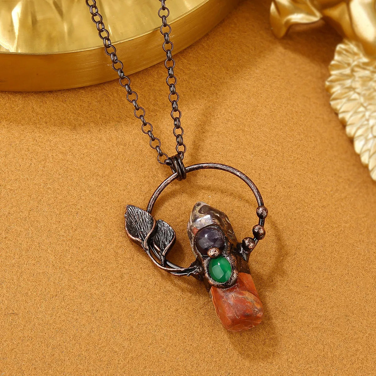 Vintage Butterfly Gemstone