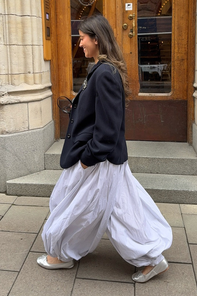 Street Cotton Lantern Loose Pants