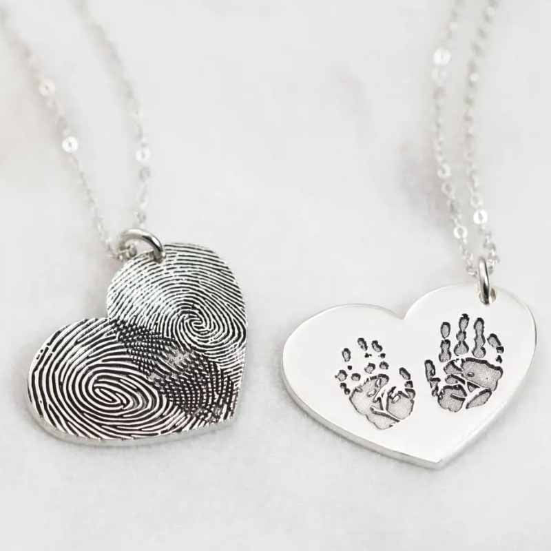 Personalized Heart Necklace