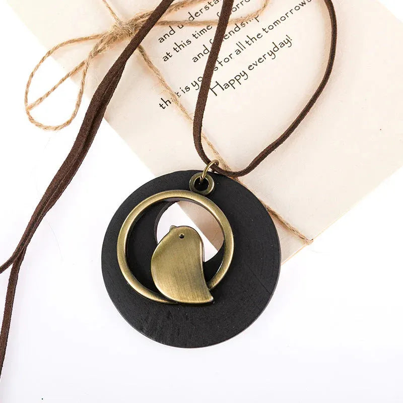 Vintage Bird Necklace