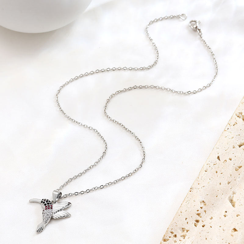 Elegant Hummingbird Necklace