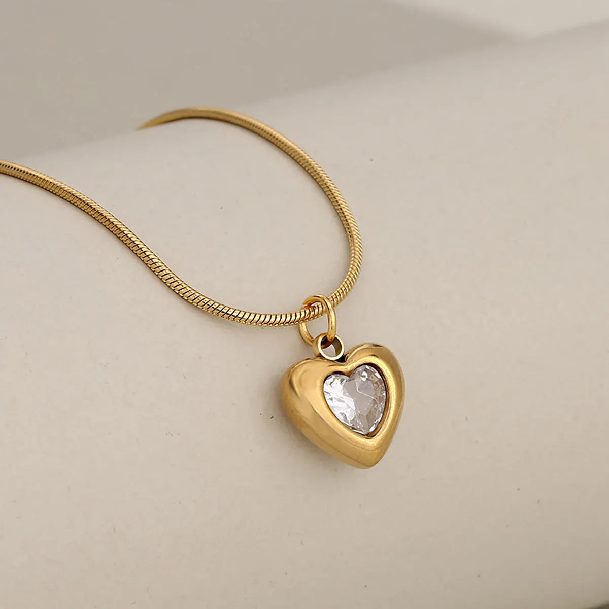 Classic Crystal Heart Necklace