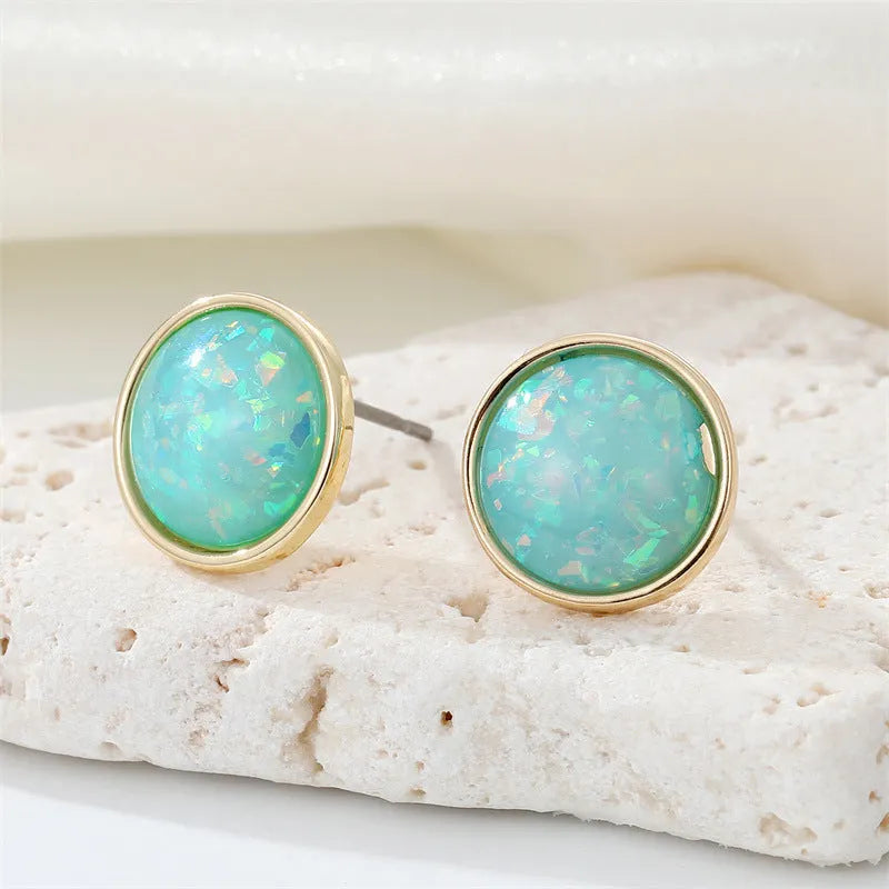 Elegant Opal Earrings