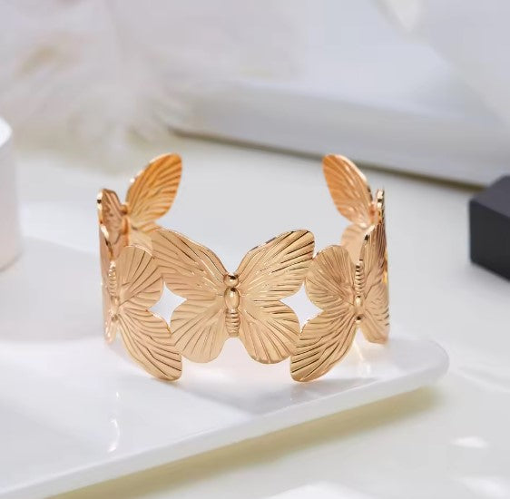 Vintage Butterfly Cuff