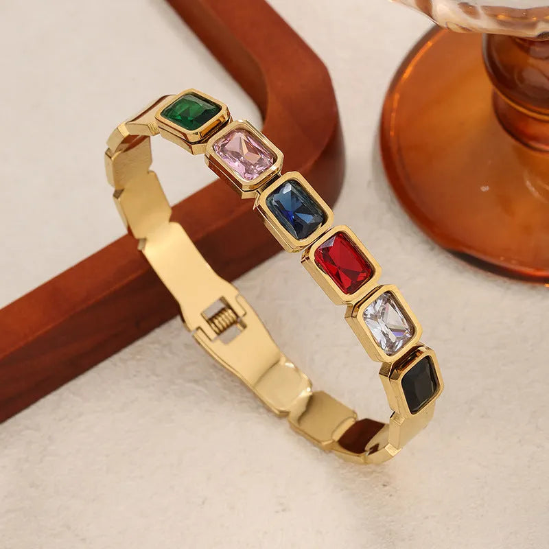Colorful Gemstone Bracelet