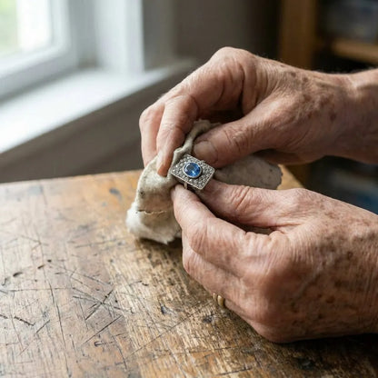 Vintage Bright Cut Gold Ring