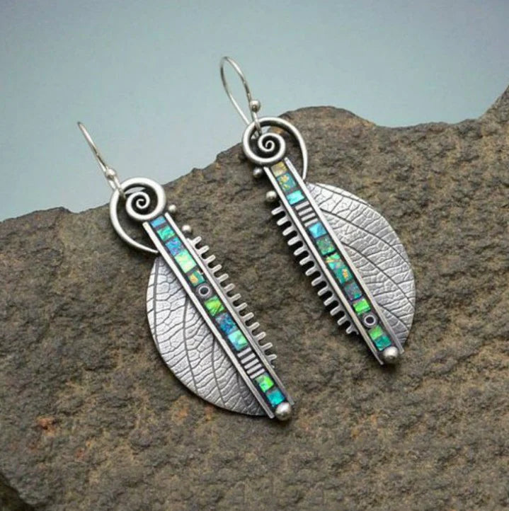 Bohemian Leaf Earrings