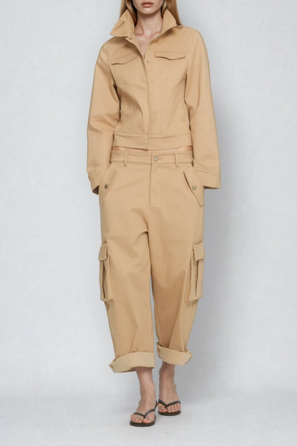 David Cargo Pants Set