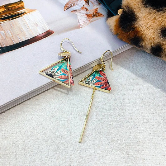 Bohemian Triangle Earrings