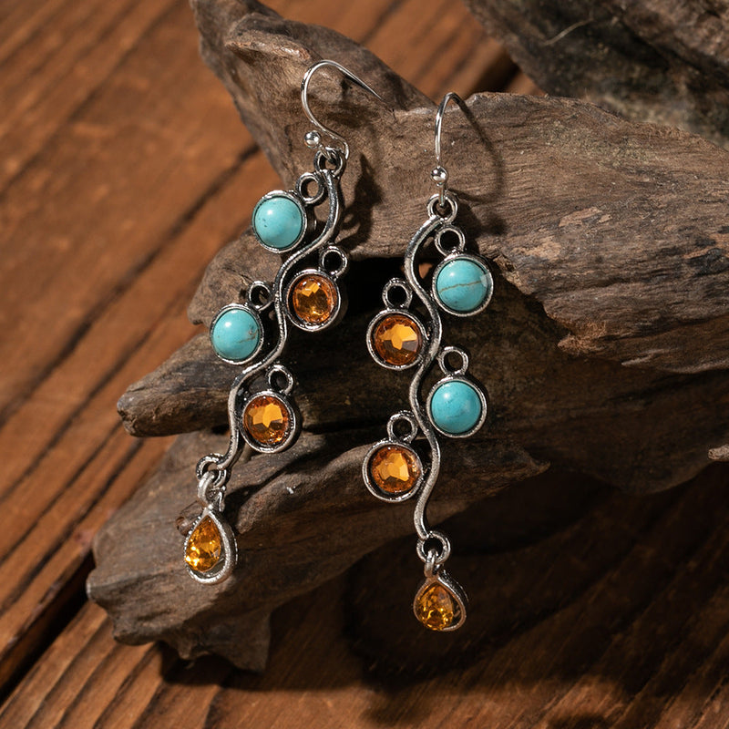 Bohemian Turquoise Earrings