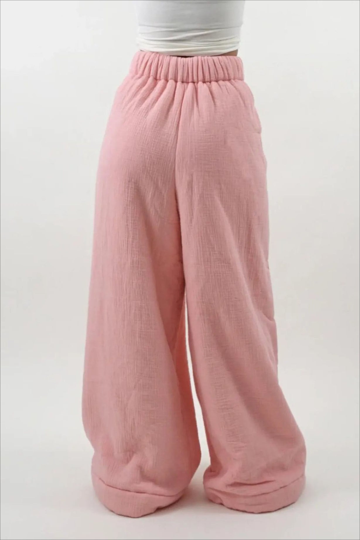 Warm Fleece Lined Knit Pants