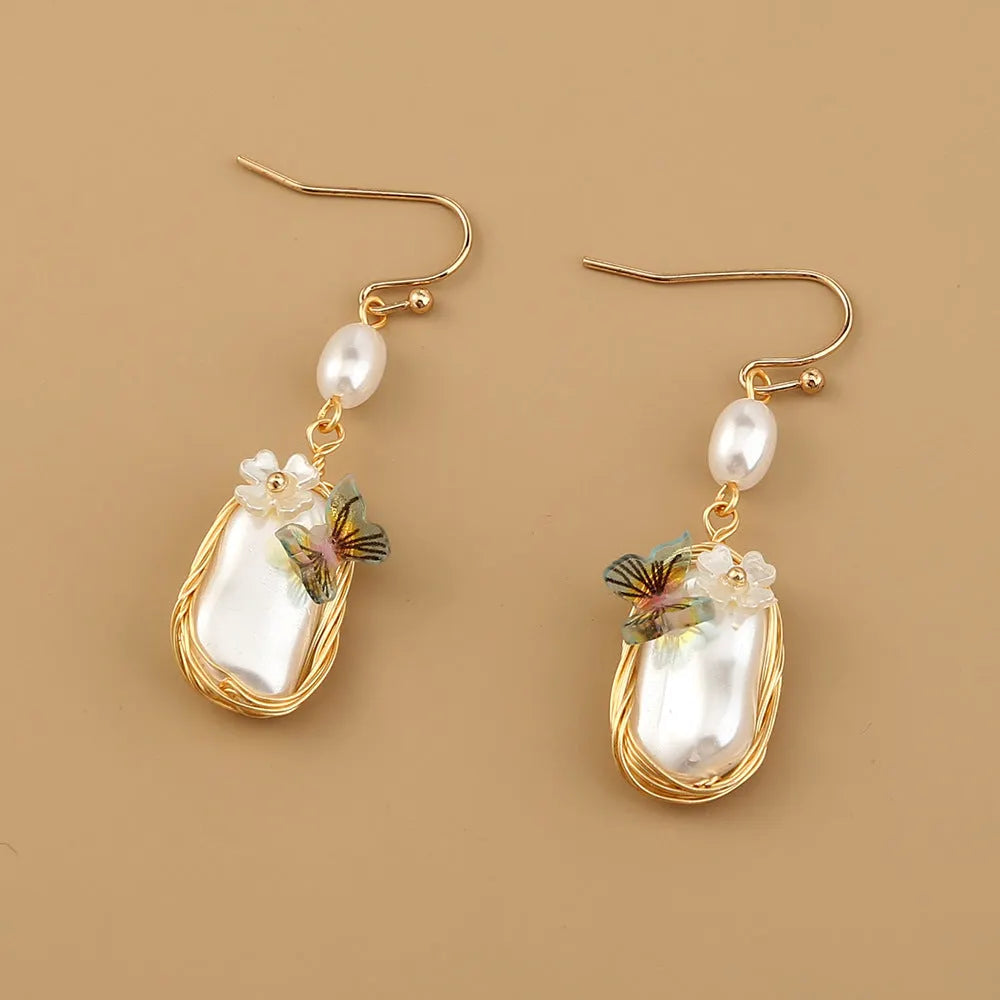 Elegant Pearl Earrings