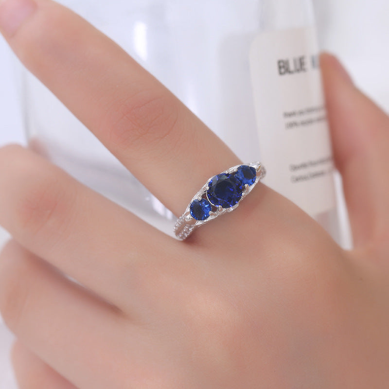 Elegant Sapphire Ring