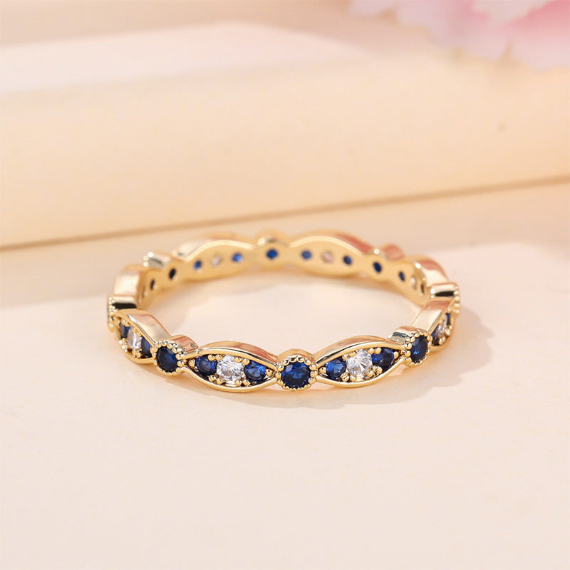 Elegant Sapphire Ring