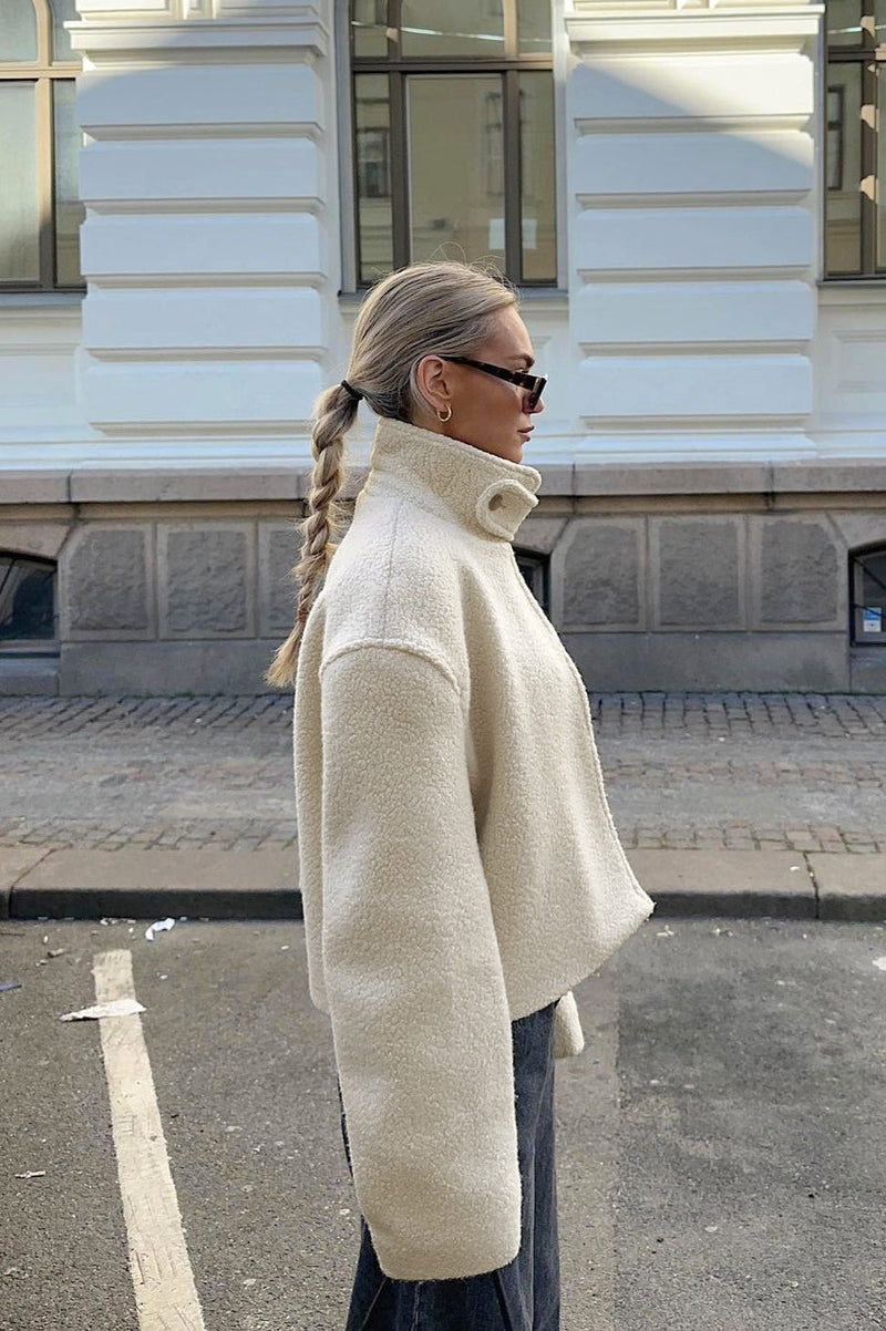 Sherpa Stand Collar Coat