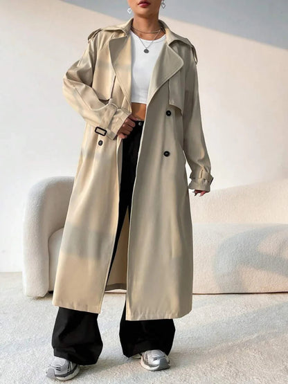 Relaxed Fit Trench Coat