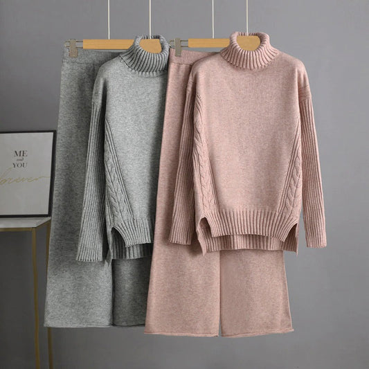Adelyn Sweater + Pants Suit