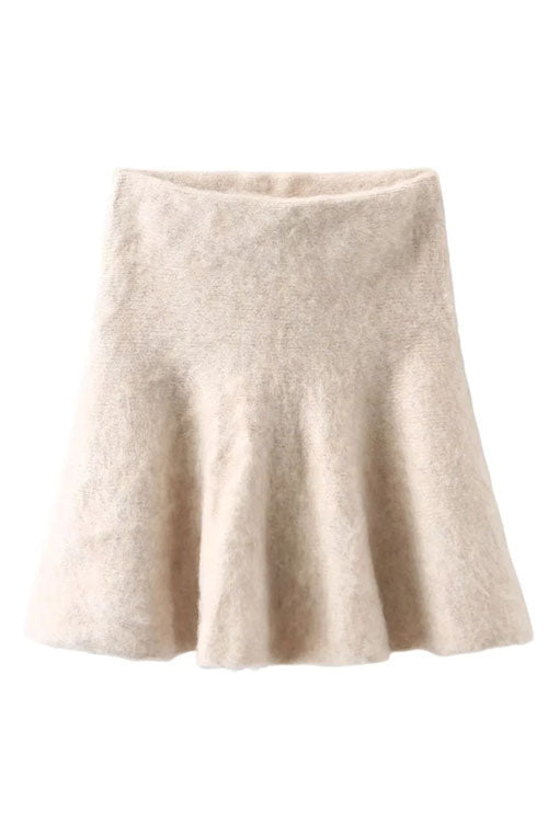 High Rise A-line Sweater Mini Dress