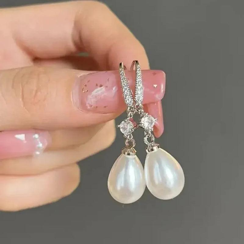 Elegant Pearl Earrings