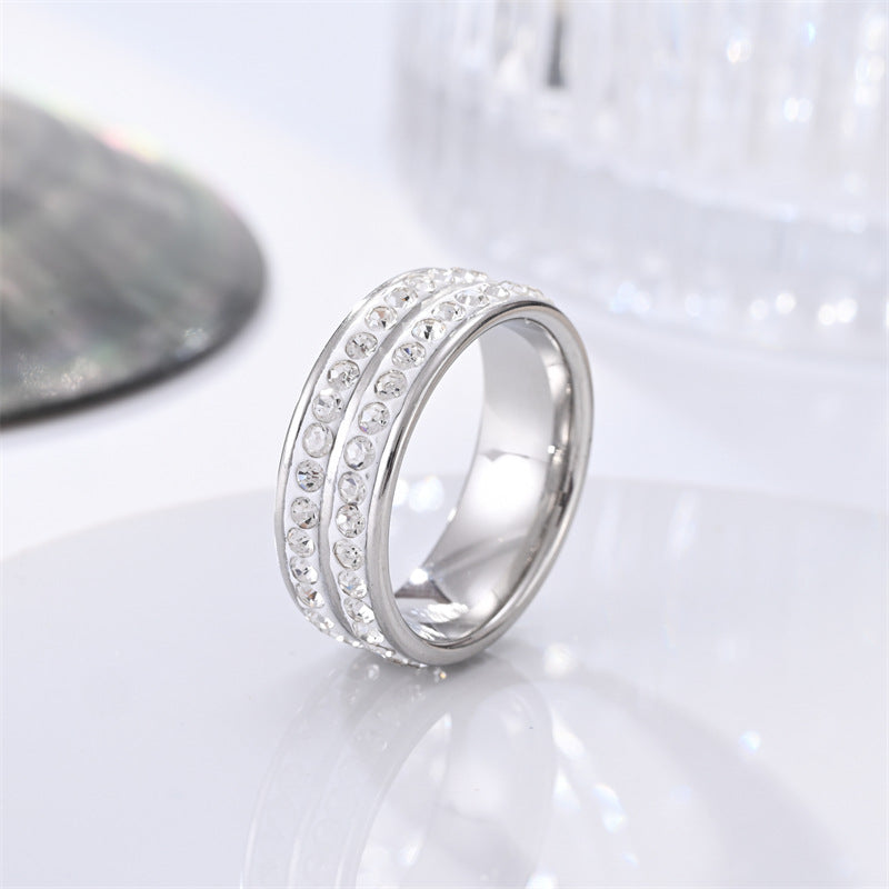 Elegant Crystal Ring