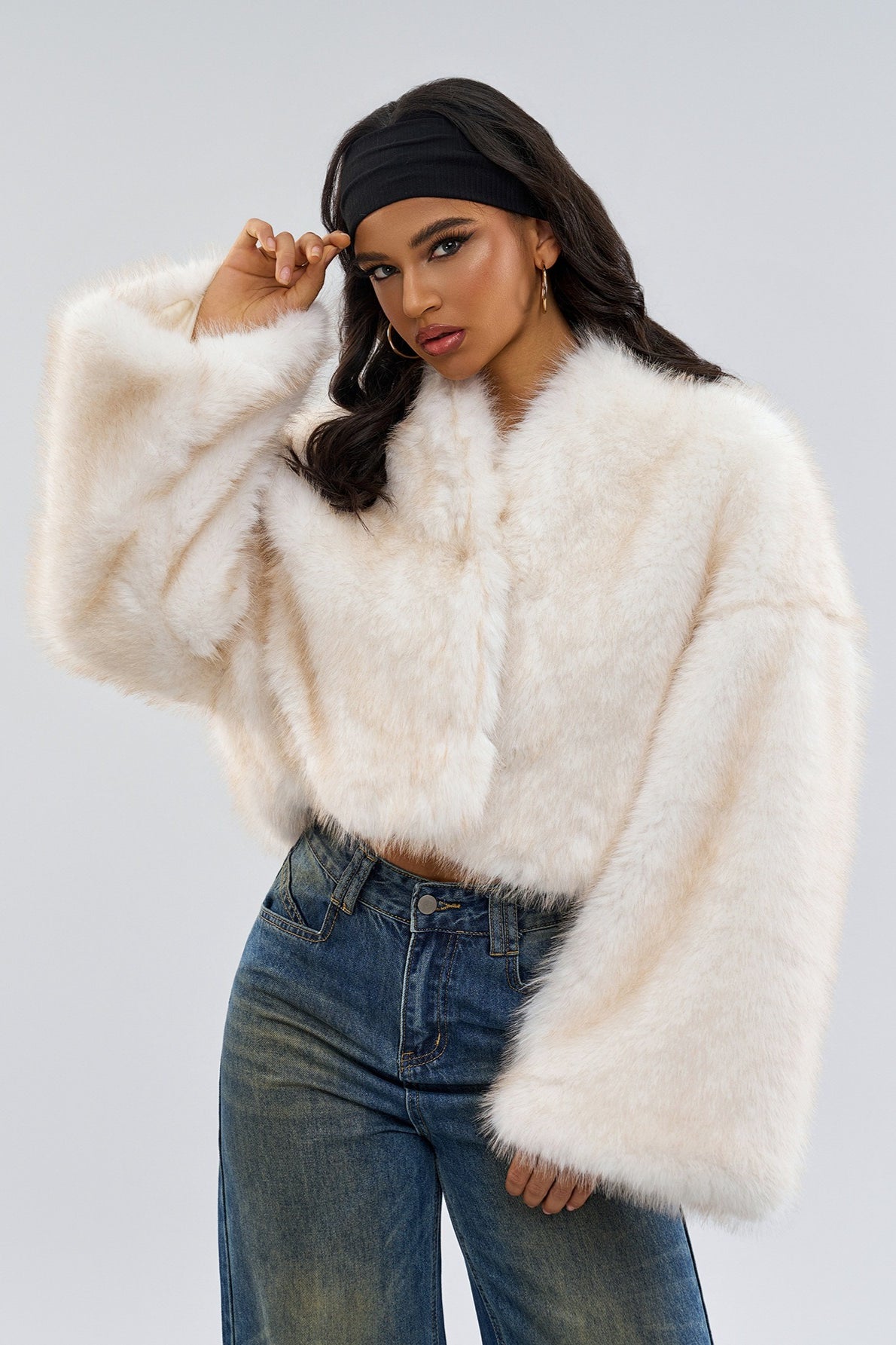 Faux Fur Short Coat