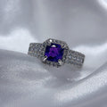 Elegant Amethyst Ring
