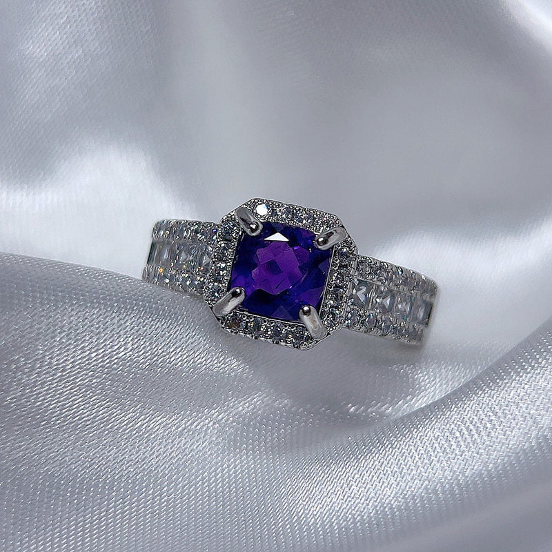 Elegant Amethyst Ring