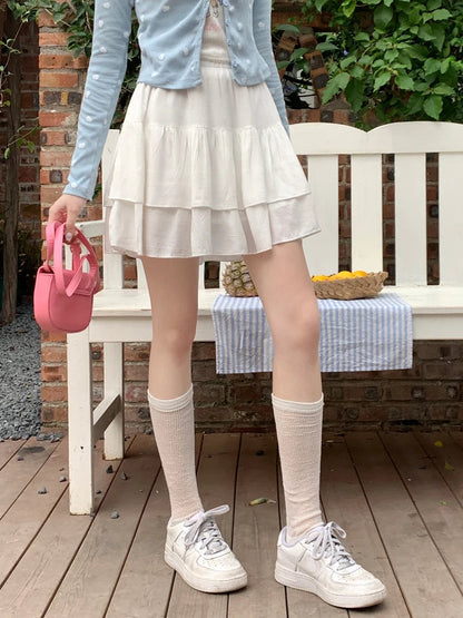 Dressbetty - Smlsummer Pleated Mini Skirt