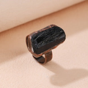 Vintage Black Stone Ring
