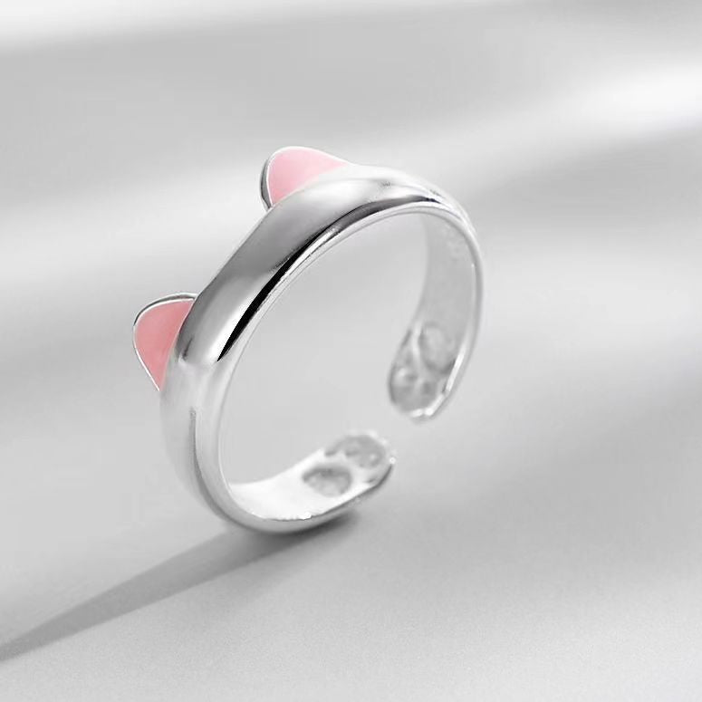 Cute Cat Ear Ring