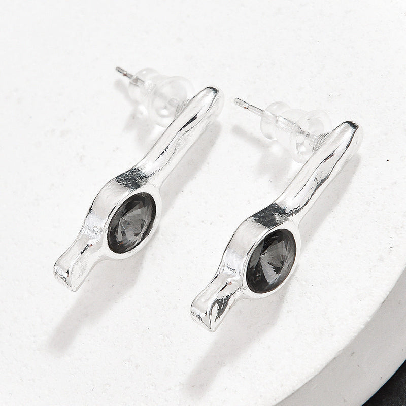 Elegant Smoky Quartz Earrings