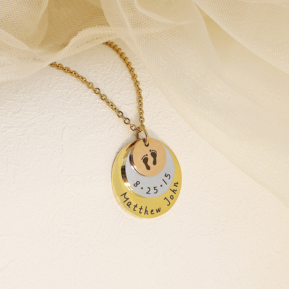 Personalized Gold Necklace