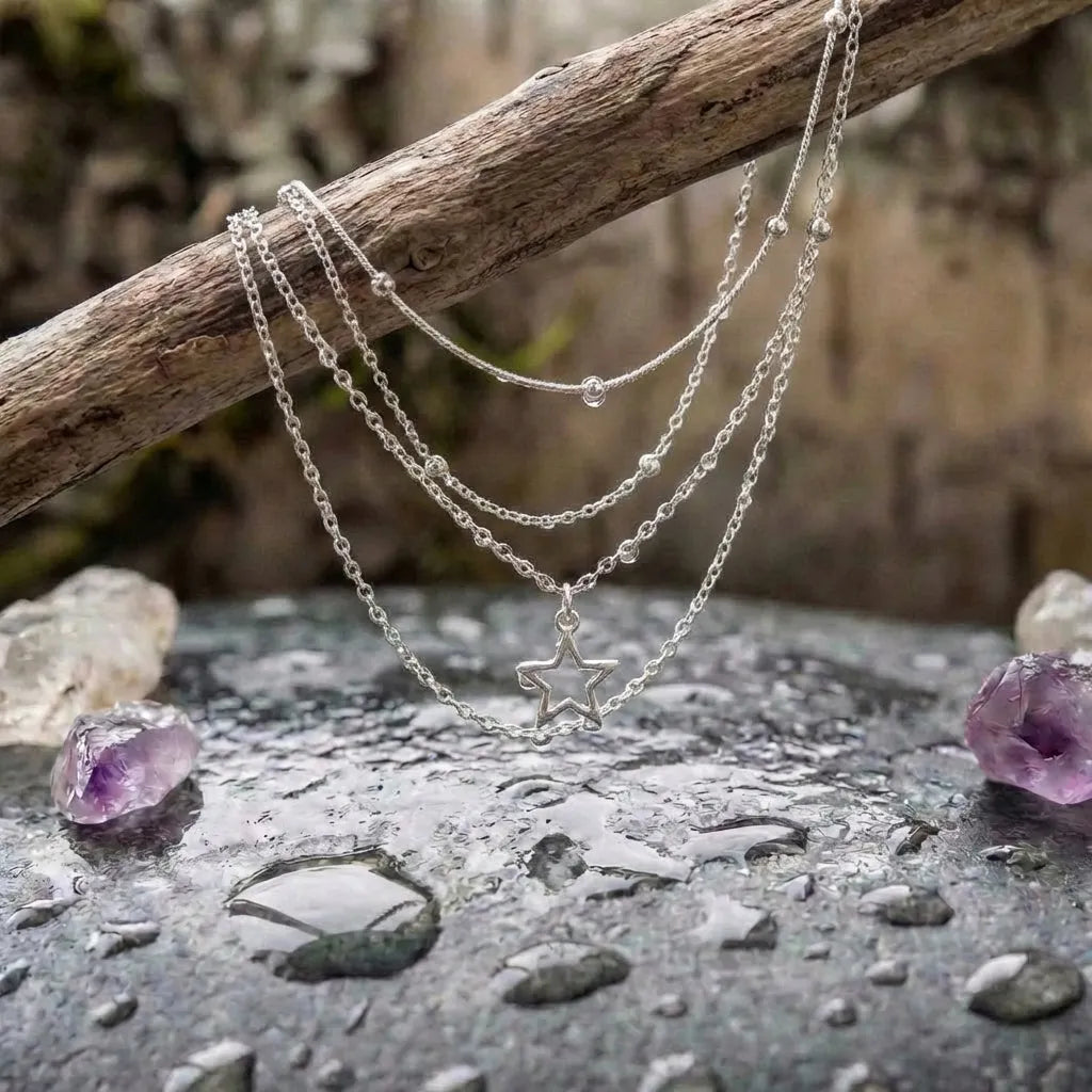 Vintage Star Necklace