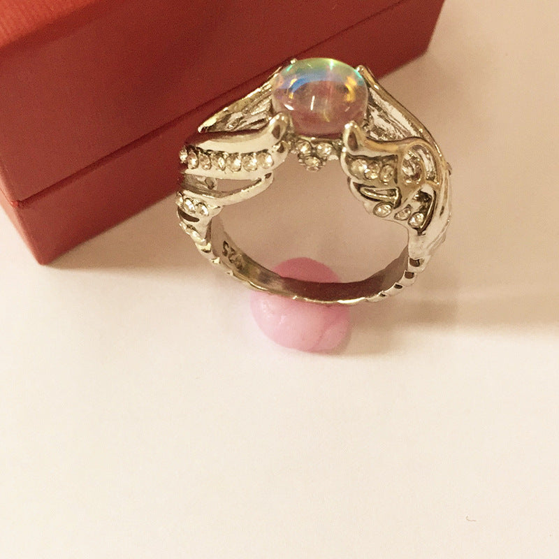 Vintage Opal Statement Ring