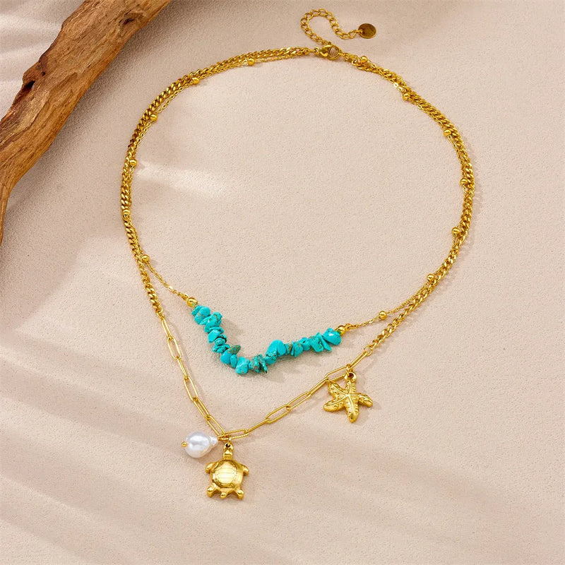 Bohemian Turquoise Necklace