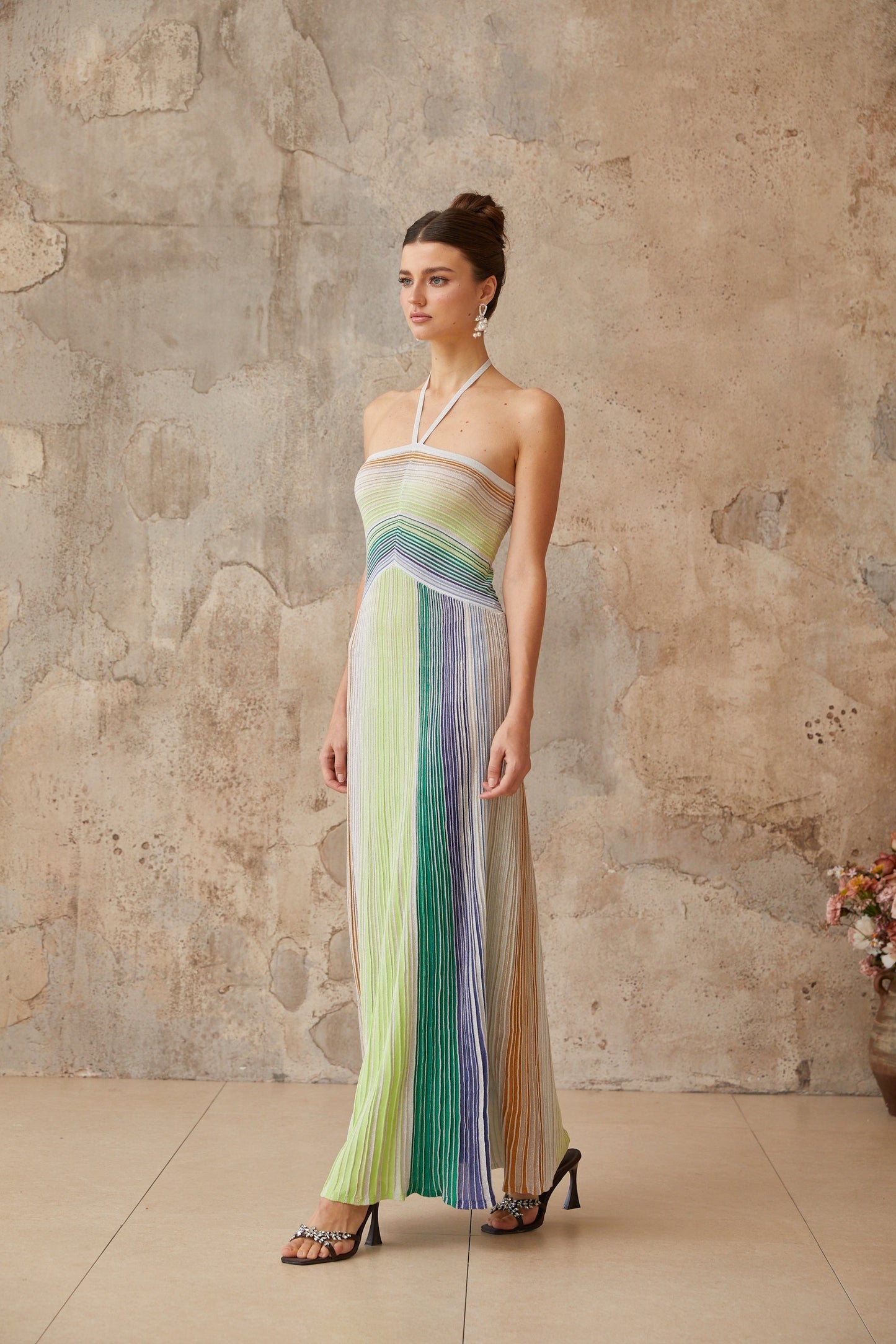 Luminaflaire™ Maxi Dress — Ignite Every Room With Hypnotic Shine and Unstoppable Confidence