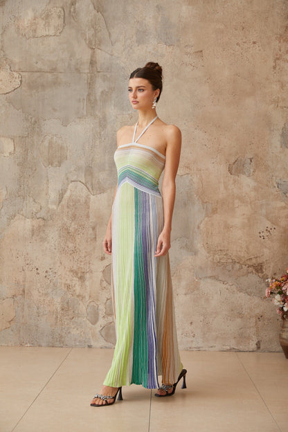 Luminaflaire™ Maxi Dress — Ignite Every Room With Hypnotic Shine and Unstoppable Confidence