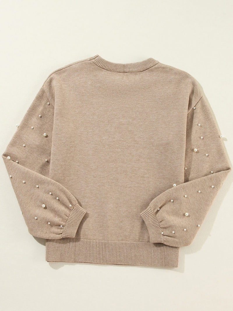 Oh My Darling Pearl Embellished Sweater