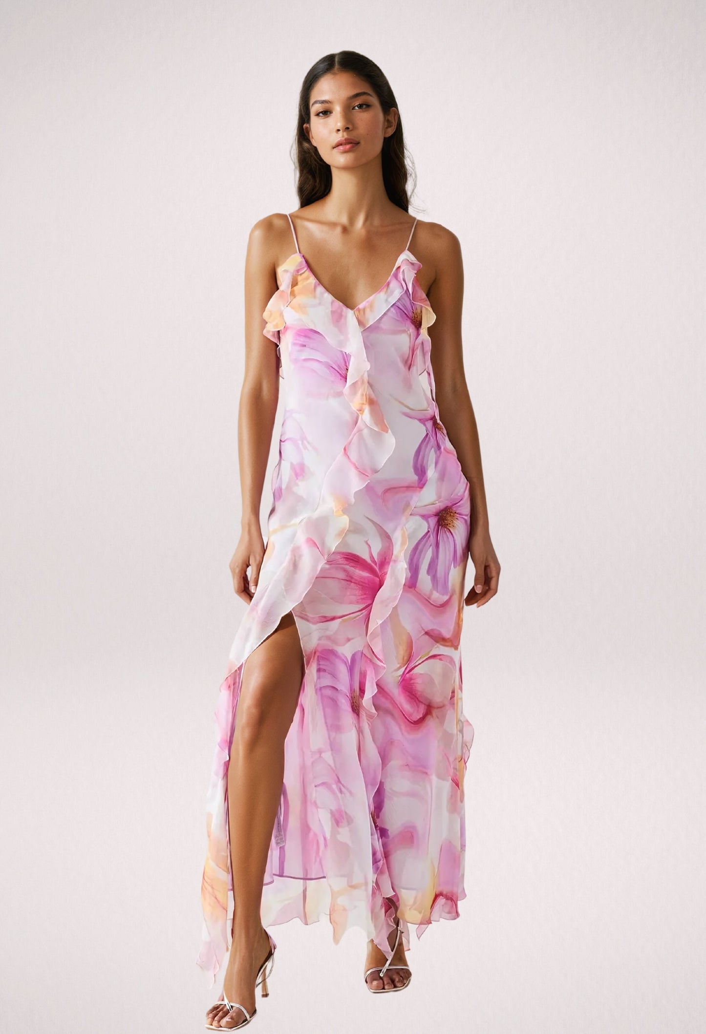 Nylah | Ruffle Maxi Dress