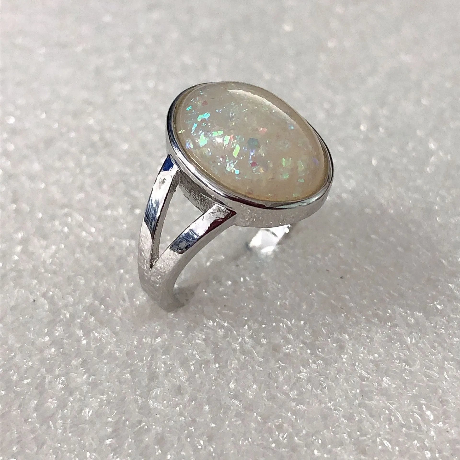 Elegant Opal Ring