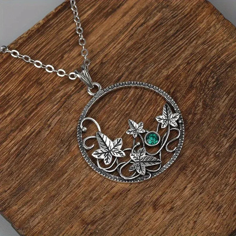 Bohemian Leaf Emerald