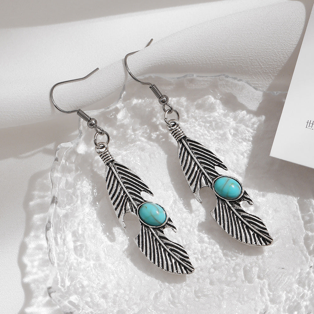 Bohemian Turquoise Earrings