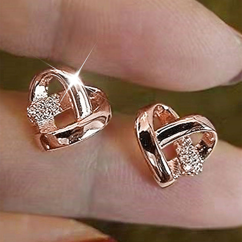 Romantic Gold Earrings for Special Moments
