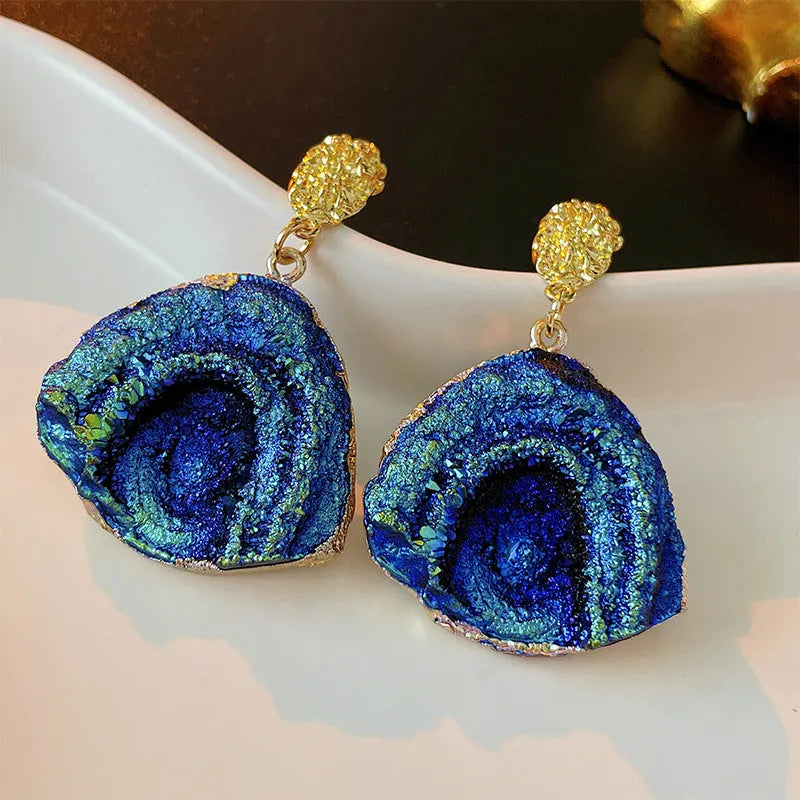 Statement Druzy Earrings