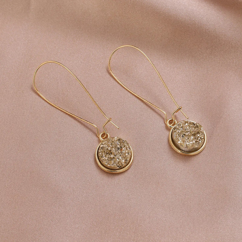 Elegant Druzy Earrings